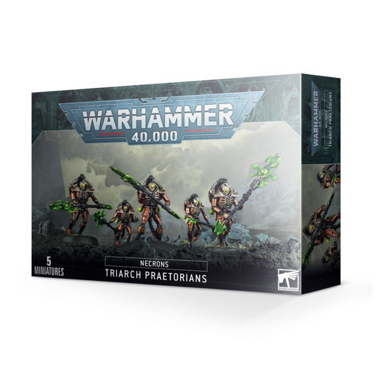 Games Workshop Warhammer 40k Necrons Triarch Praetorians