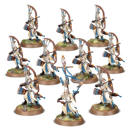 Games Workshop Warhammer Age of Sigmar AOS Lumineth Realm-Lords Vanari Auralan Sentinels