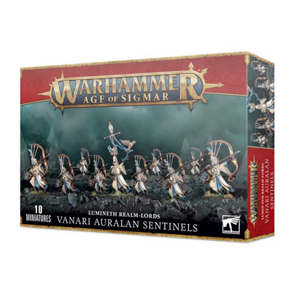 Games Workshop Warhammer Age of Sigmar AOS Lumineth Realm-Lords Vanari Auralan Sentinels