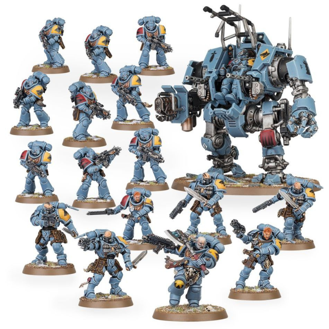 Games Workshop Warhammer 40K Combat Patrol Space Wolves