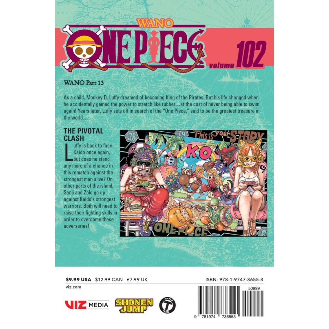 Manga One Piece Vol. 102