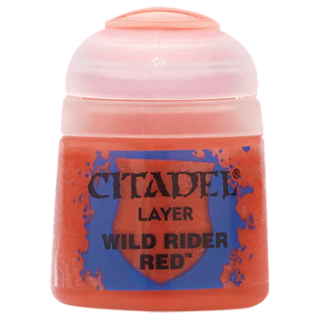 Games Workshop Warhammer Paint Citadel Layer Wild Rider Red 12ML