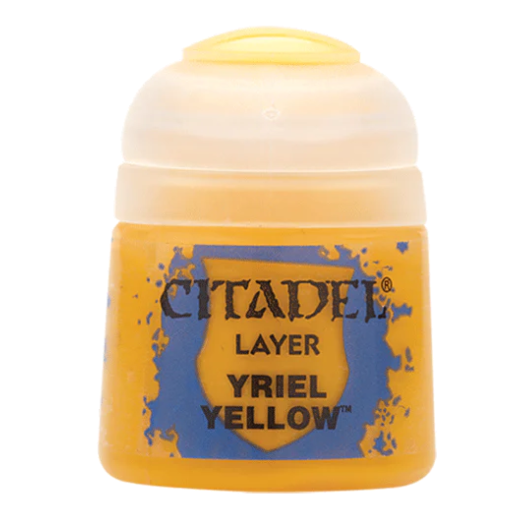 Games Workshop Warhammer Paint Citadel Layer Yriel Yellow 12ML