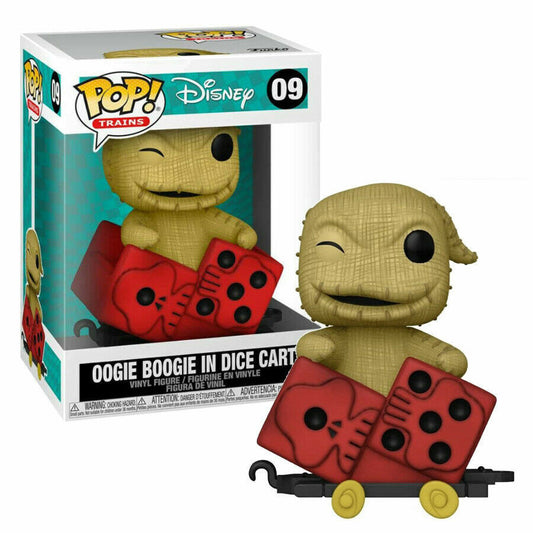 Funko Pop Disney Nightmare Before Christmas NBX Oogie Boogie in Dice Cart 09