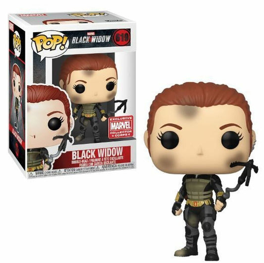 Funko Pop Marvel Black Widow 619 Collector Corps Exclusive