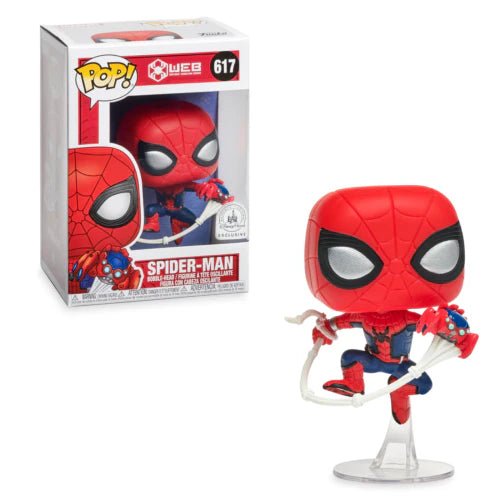 Funko Pop Marvel Web Spider-Man 617 Disney Parks Exclusive